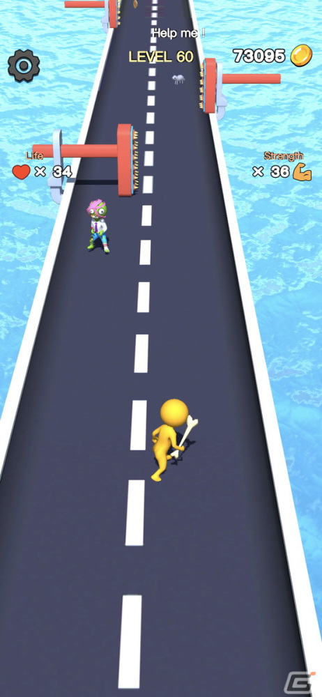 サクセス初のハイパーカジュアルランゲーム「EXODUS VERTICAL」が配信！動物を助けながらゾンビだらけの地球脱出を目指せの画像