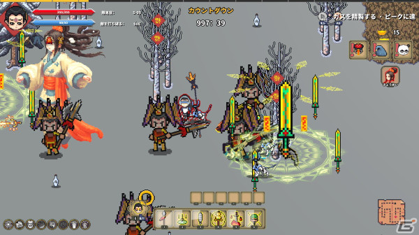パロディ満載のサバイバルローグライクゲーム「西遊生存者」が正式リリース！200以上のスキルを組み合わせて強力な効果を生み出そうの画像7