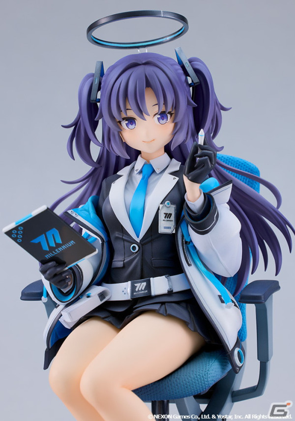「ブルアカ」よりユウカが1/7スケールフィギュアとなって登場！オリジナルのポージングで立体化の画像