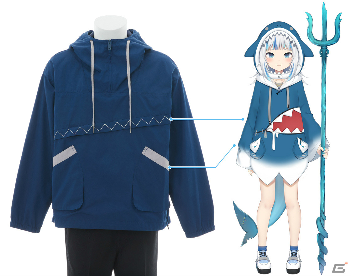 がうる・ぐらさんをイメージした腕時計やアウター、バッグがSuperGroupiesより登場!描き下ろしイラストのアクスタもの画像