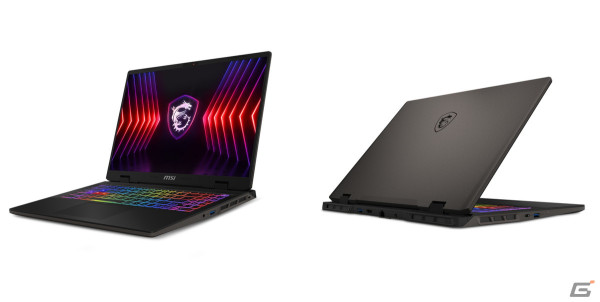 Core i7 HX、RTX 4070/4060、240Hzディスプレイ搭載のハイスペックゲーミングノートPC「Sword 16/17 HX B14V」が発売！の画像2