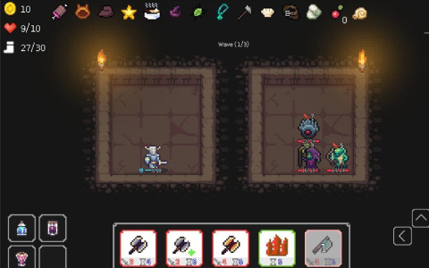 2PGamesがSteamデッキ構築フェスに参加！ピクセル風ローグライクゲーム「暗い洞窟」など新作の体験版が登場