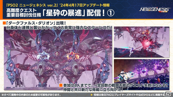 「PSO2 ニュージェネシス」4月3日スタート「るろうに剣心」コラボの詳細や3周年キャンペーン「超・星譚祭」の情報が公開！の画像10