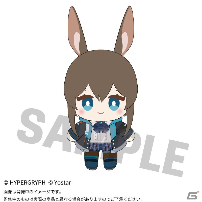 「アークナイツ」からオペレーターたちのぬいぐるみ＆公開求人ミニボストンバッグが登場！2024年10月に発売の画像1