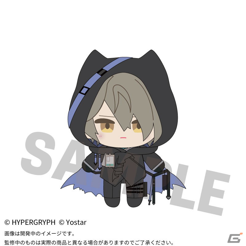 「アークナイツ」からオペレーターたちのぬいぐるみ＆公開求人ミニボストンバッグが登場！2024年10月に発売の画像6