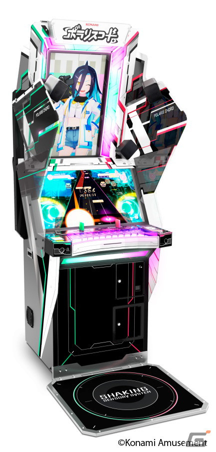 KONAMIの新作音楽ゲーム「ポラリスコード」が稼働開始！角巻わためさんとのコラボイベントもスタートの画像2