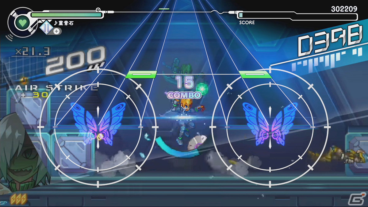 「GUNVOLT RECORDS 電子軌録律」第二期DLC「ソングパック6. モルフォ&ルクシア」が配信!の画像