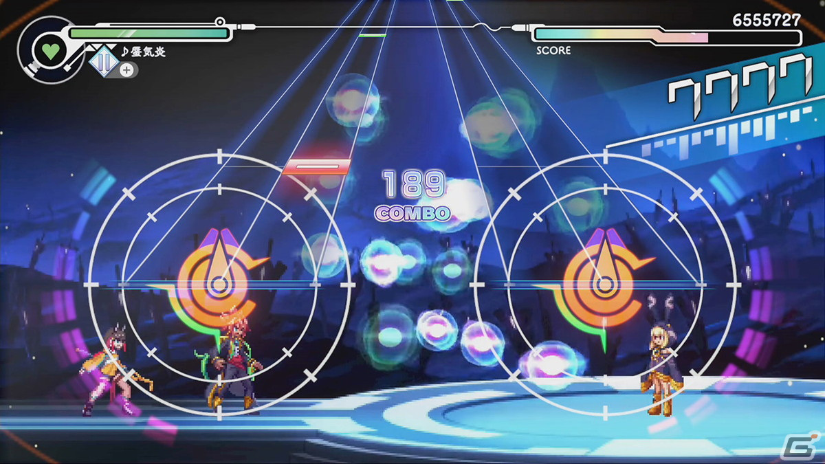 「GUNVOLT RECORDS 電子軌録律」第二期DLC「ソングパック6. モルフォ&ルクシア」が配信!の画像