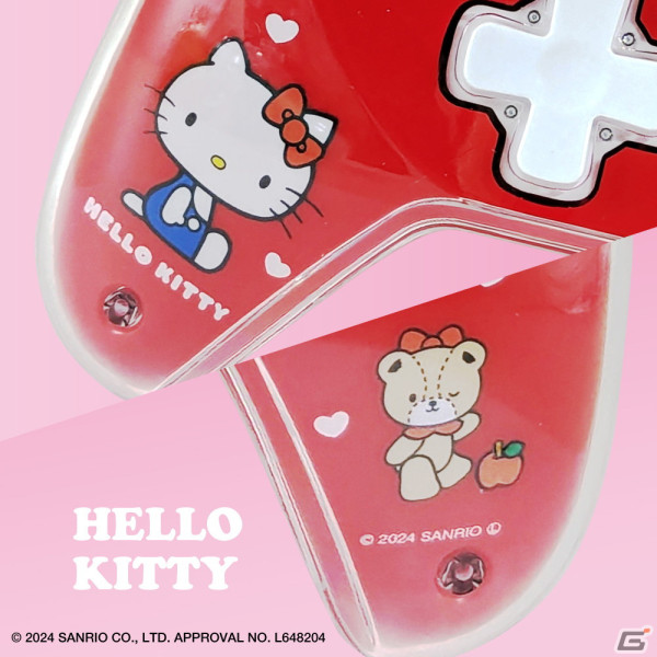 サンリオキャラクターズの魅力が詰まったSwitch用ワイヤレスコントローラーが発売中！ハローキティをはじめ5種がラインナップの画像4