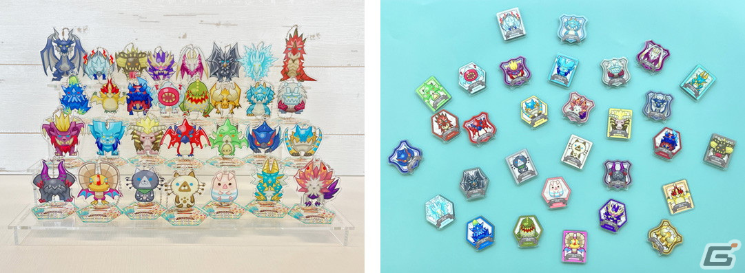「モンスターハンター」20周年記念のカプコンカフェで展開されるコラボグッズが一挙公開！タンブラーやフードピックなど盛りだくさんの画像