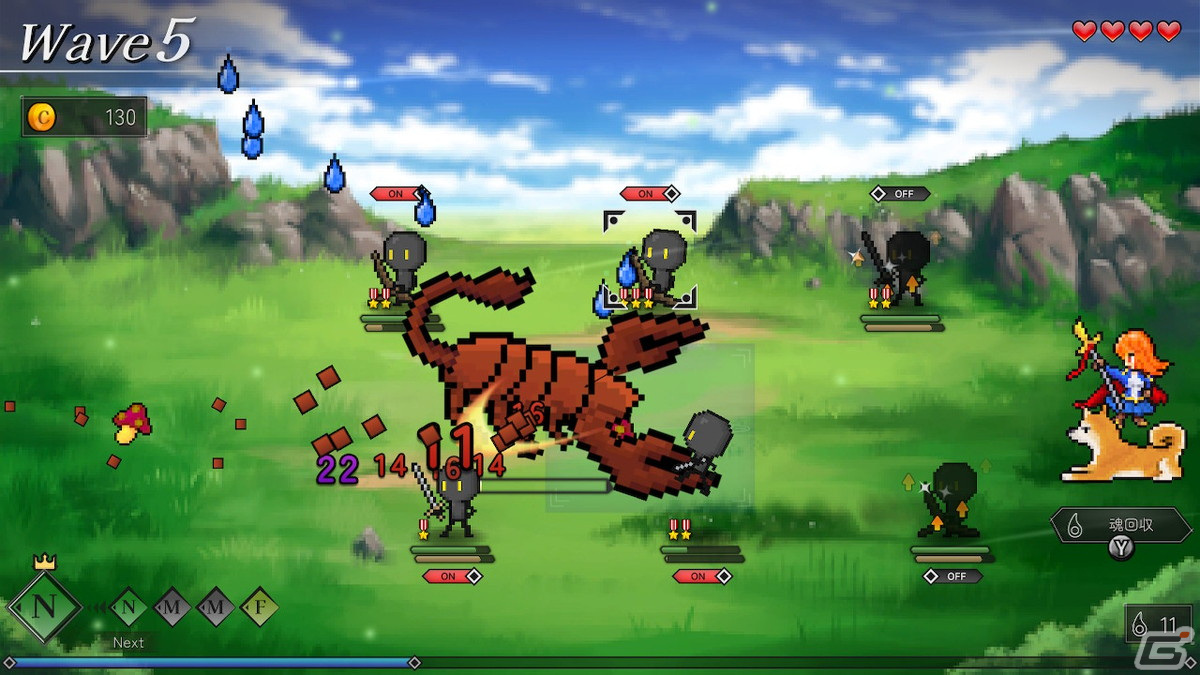 「犬神ディフェンダーズ」Switch版が配信開始！1匹の犬神と6体のユニットで迫り来る敵を撃退するタワーディフェンスゲームの画像17