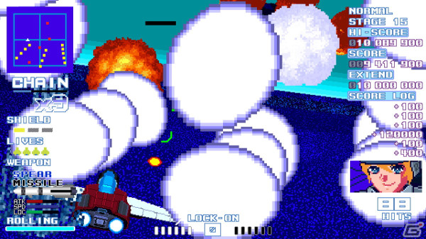 80・90年代の3D STGをリスペクトして作られた「ミサイルダンサー2」が配信開始！の画像3