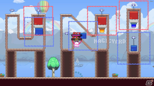 ぬいぐるみたちがバーチャル世界の遊園地を駆け抜ける2人協力プレイゲーム「Anidu: Animal Dust Puppet's Adventure」がSteamに登場！の画像4