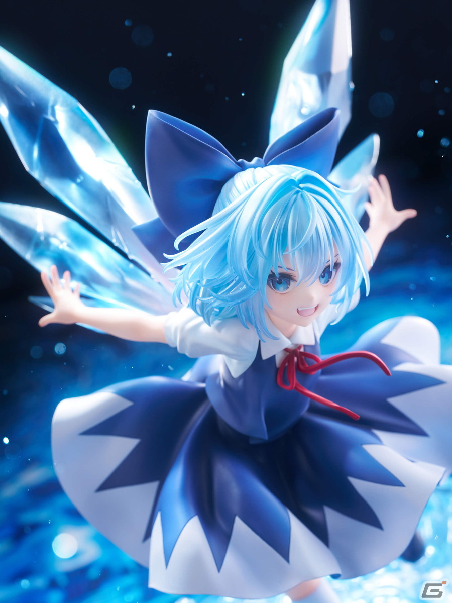 「東方Project」F:NEXによる「チルノ illustration by 羽々斬 1/7スケールフィギュア」の予約受付が開始！の画像3