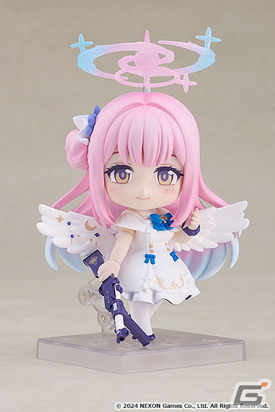 「ブルアカ」より聖園ミカのねんどろいどが登場！ニッコリ・はしゃぎ・わーお顔などの表情パーツやロールケーキといったオプションパーツもの画像1