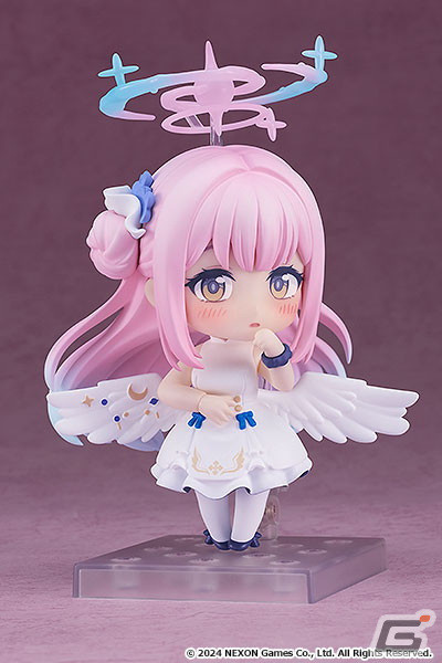 「ブルアカ」より聖園ミカのねんどろいどが登場!ニッコリ・はしゃぎ・わーお顔などの表情パーツやロールケーキといったオプションパーツもの画像