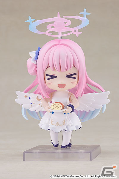 「ブルアカ」より聖園ミカのねんどろいどが登場！ニッコリ・はしゃぎ・わーお顔などの表情パーツやロールケーキといったオプションパーツもの画像4