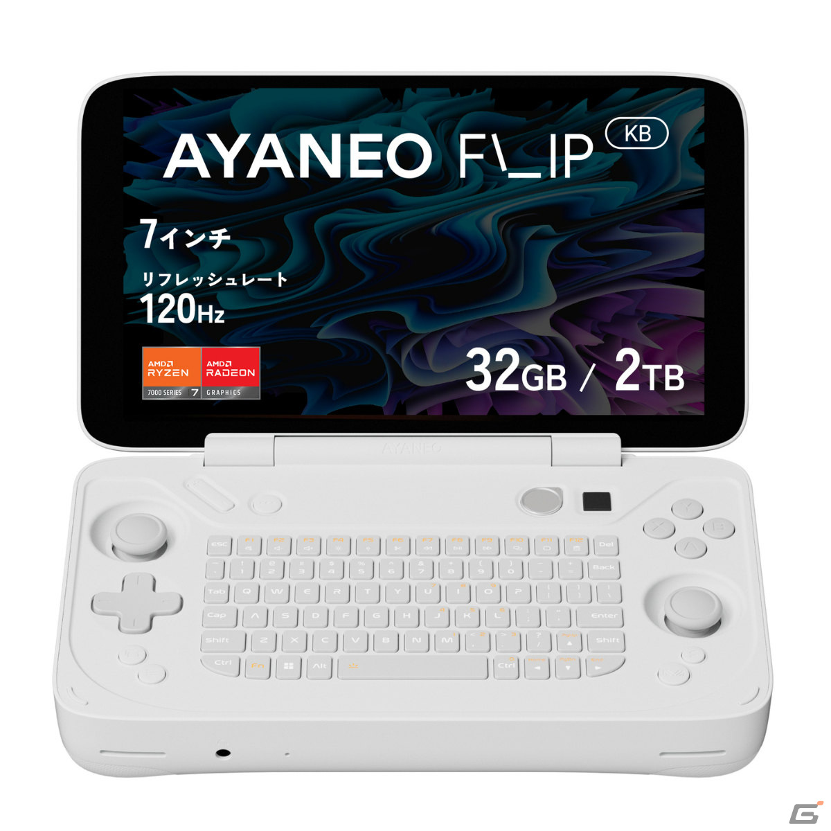 ポータブルゲーミングPC「AYANEO FLIP」国内正規版の予約受付が開始！デュアルスクリーン／OFN＆フルキーボードを搭載した2タイプの画像14
