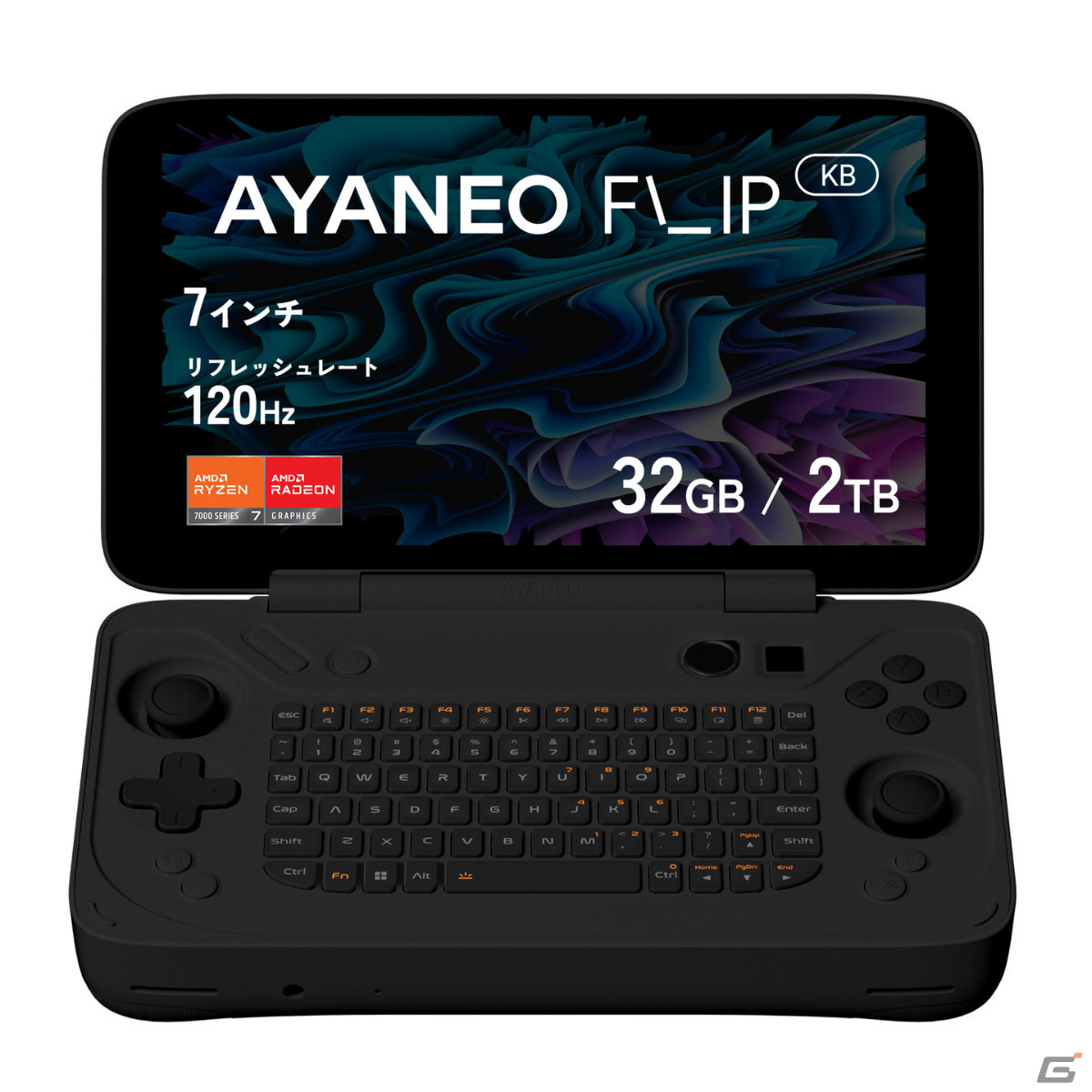 ポータブルゲーミングPC「AYANEO FLIP」国内正規版の予約受付が開始！デュアルスクリーン／OFN＆フルキーボードを搭載した2タイプの画像15