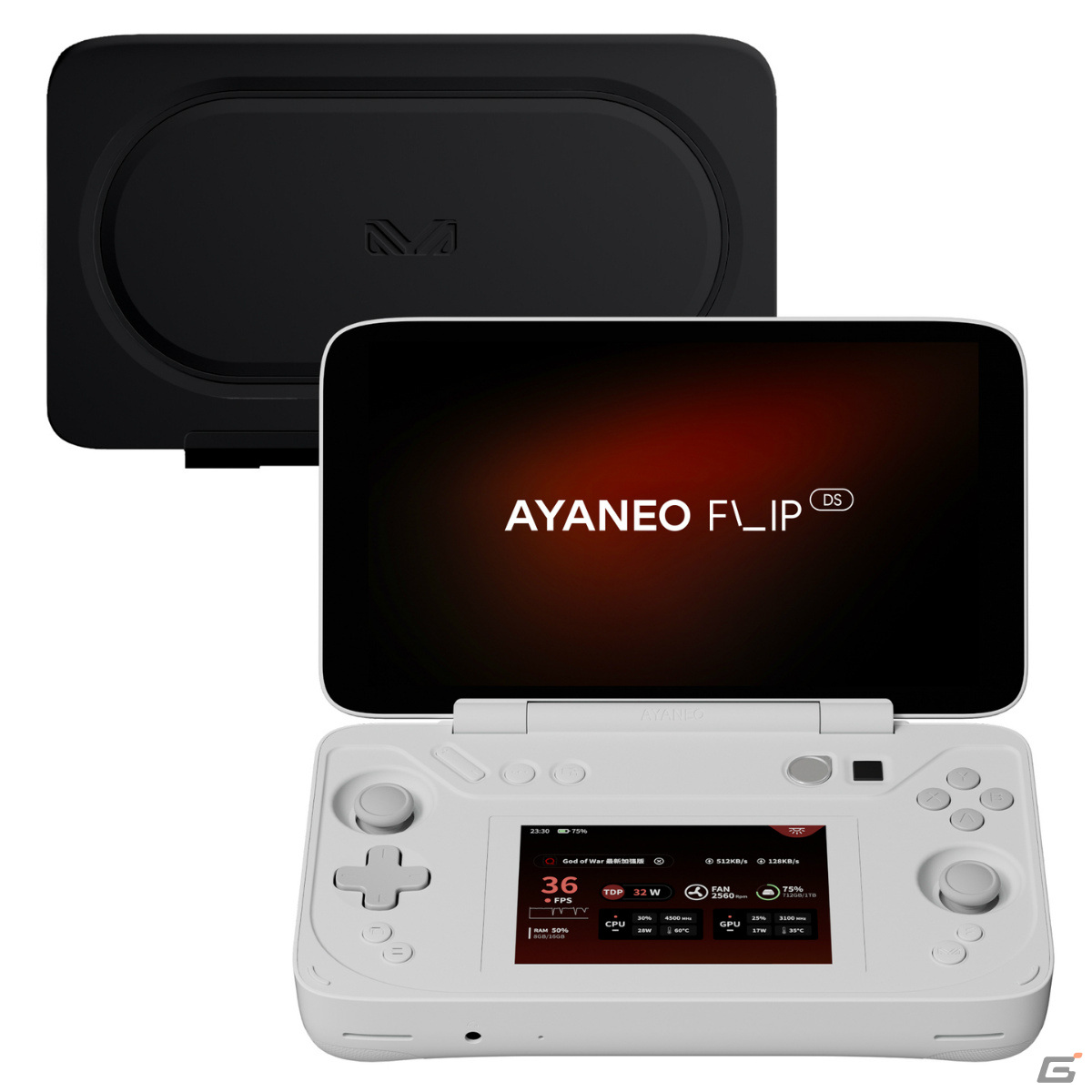 ポータブルゲーミングPC「AYANEO FLIP」国内正規版の予約受付が開始！デュアルスクリーン／OFN＆フルキーボードを搭載した2タイプの画像3