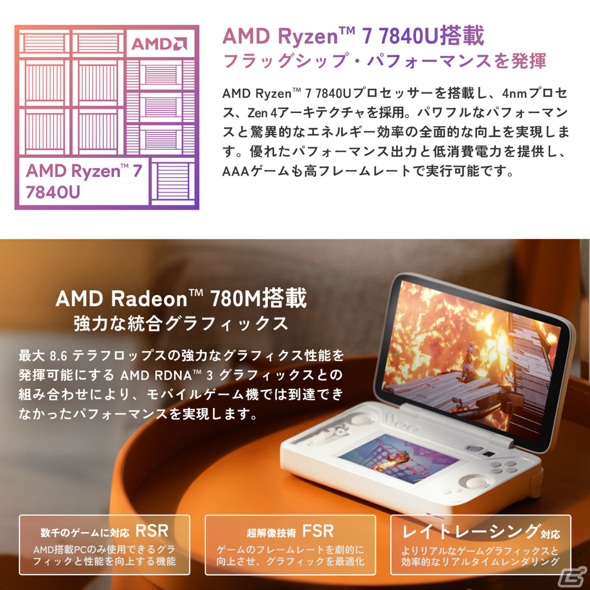 ポータブルゲーミングPC「AYANEO FLIP」国内正規版の予約受付が開始！デュアルスクリーン／OFN＆フルキーボードを搭載した2タイプの画像7