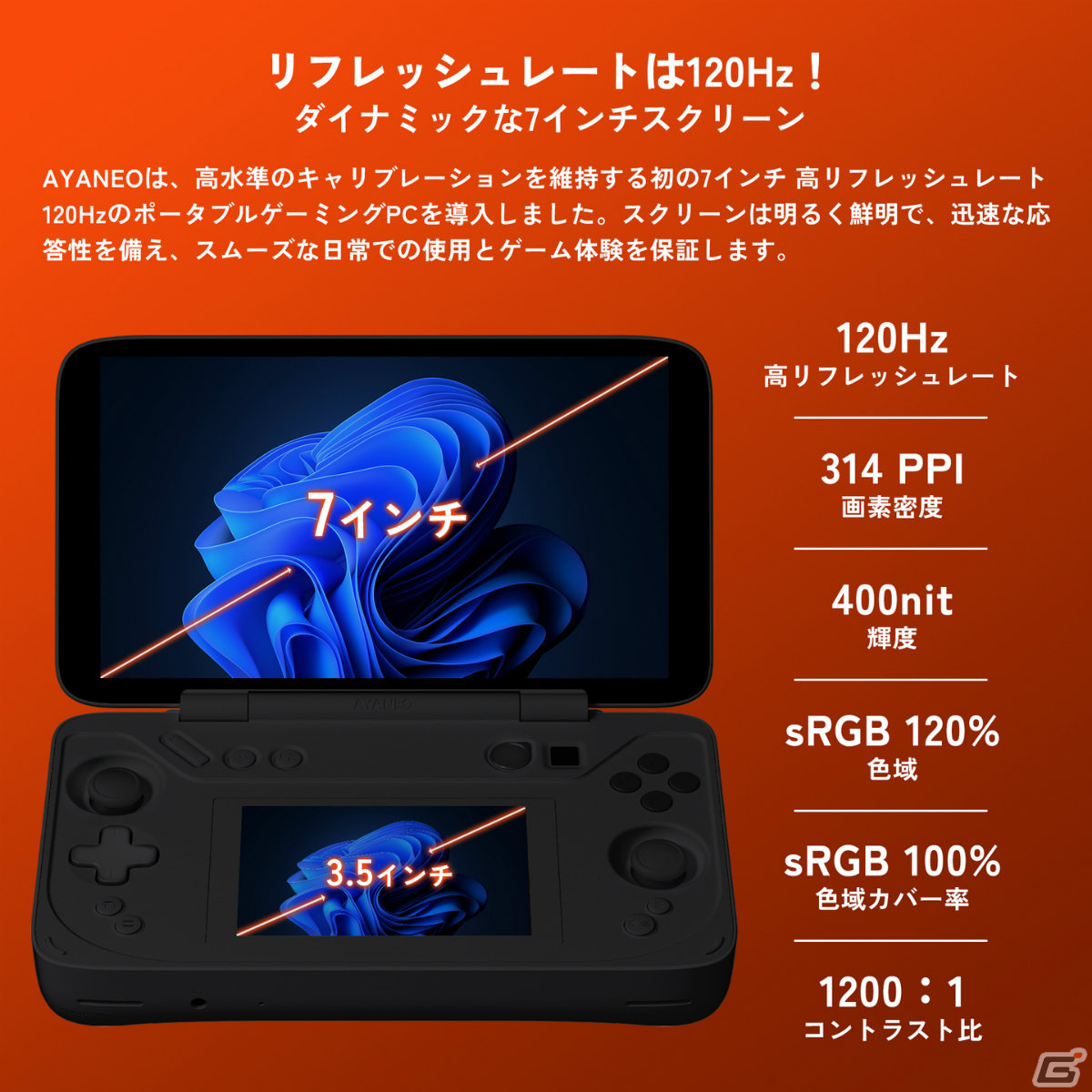 ポータブルゲーミングPC「AYANEO FLIP」国内正規版の予約受付が開始！デュアルスクリーン／OFN＆フルキーボードを搭載した2タイプの画像9