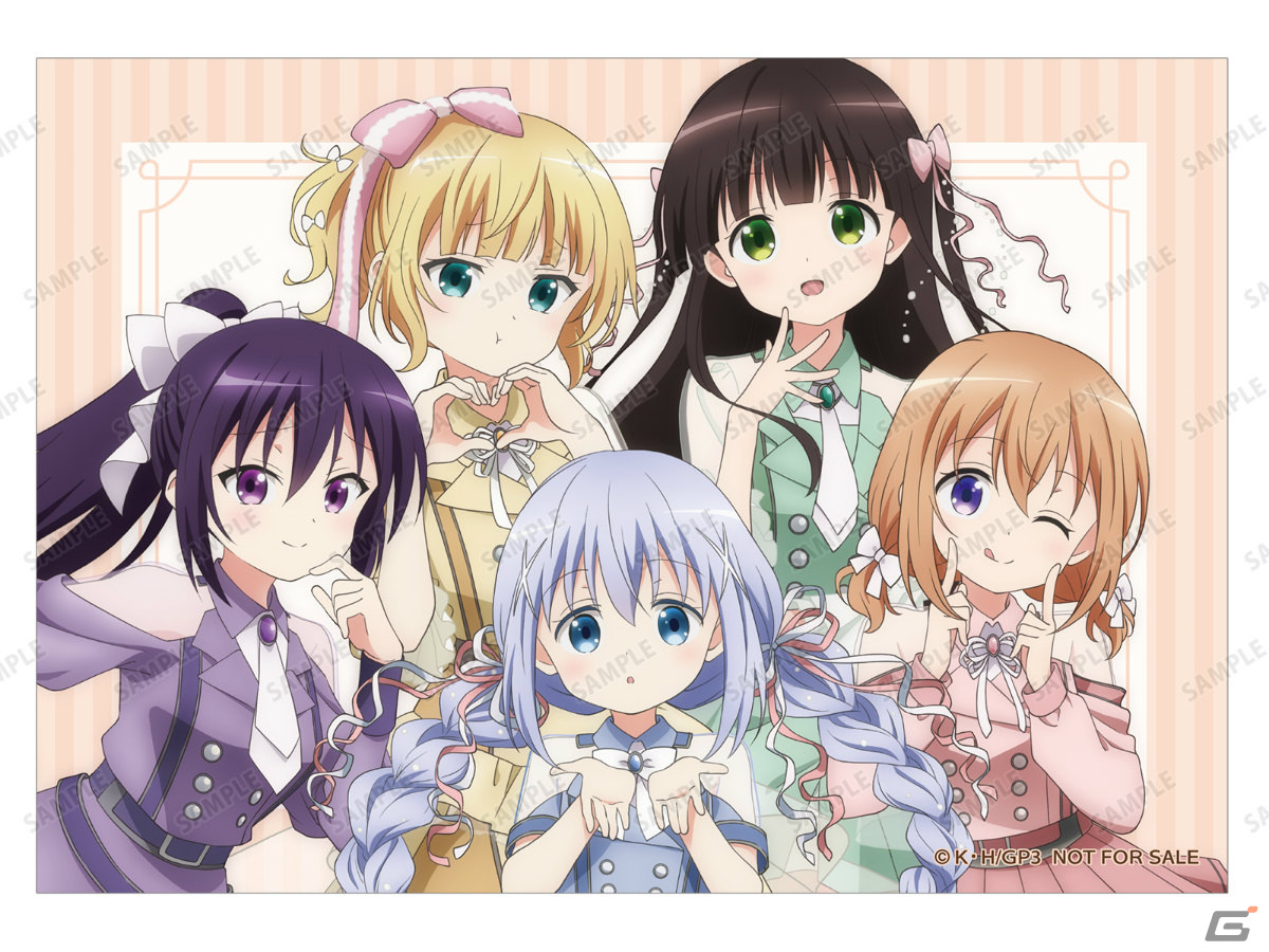 「ご注文はうさぎですか？BLOOM」アニメ10周年を記念したポップアップショップが4月19日よりタワレコ東名阪3店舗で実施！の画像