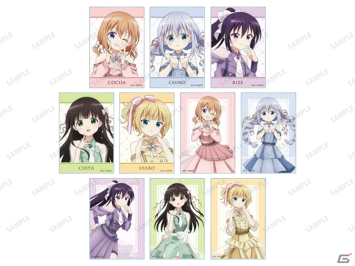 「ご注文はうさぎですか？BLOOM」アニメ10周年を記念したポップアップショップが4月19日よりタワレコ東名阪3店舗で実施！の画像