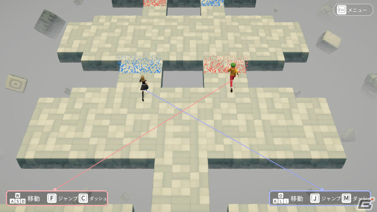 「視覚と手の対称性についての仮説」Steamページが公開――左右の手で別々のキャラを操るイライラランゲームの画像2