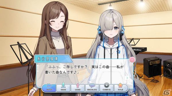 バーチャルシンガー・ヰ世界情緒さん自らが主演・原案のアイドル育成ADV「project canvas ~ヰ世界情緒育成計画~」が無料配信!の画像