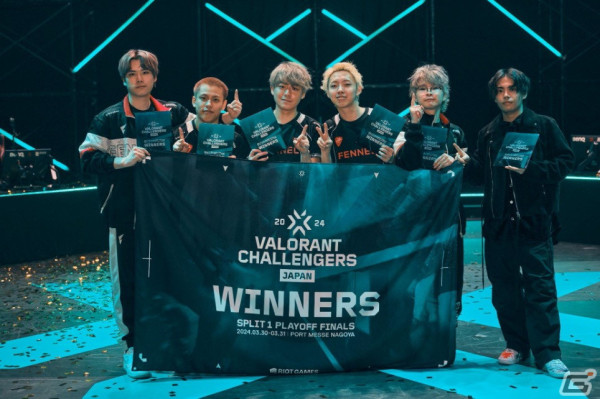 「VALORANT Challengers Japan 2024 Split 1 Playoff Finals」FENNELがフルマッチの末にREJECTを破り優勝！の画像1
