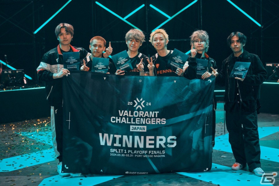 「VALORANT Challengers Japan 2024 Split 1 Playoff Finals」FENNELがフルマッチの末にREJECTを破り優勝!の画像