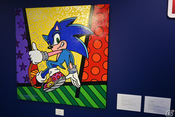 アーティスト・ロメロ ブリット氏の個展に「ソニック」とのコラボ作品が登場！注目ポイントは目の色の画像10