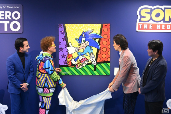アーティスト・ロメロ ブリット氏の個展に「ソニック」とのコラボ作品が登場！注目ポイントは目の色の画像6