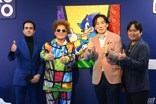 アーティスト・ロメロ ブリット氏の個展に「ソニック」とのコラボ作品が登場！注目ポイントは目の色の画像7