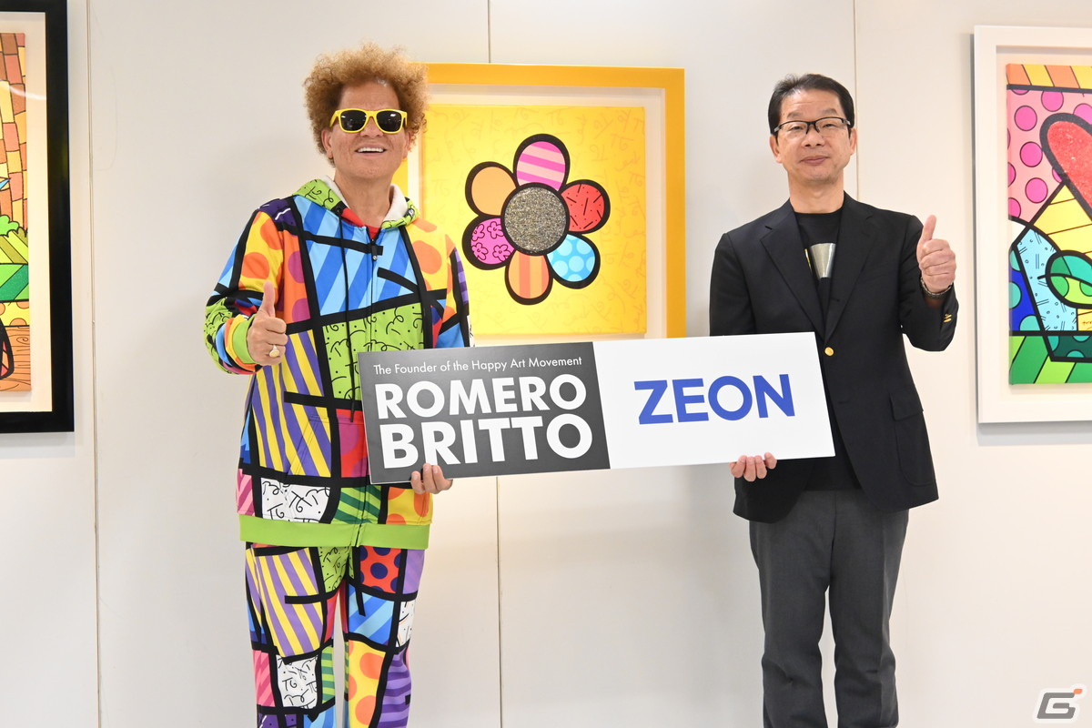アーティスト・ロメロ ブリット氏の個展に「ソニック」とのコラボ作品が登場!注目ポイントは目の色の画像