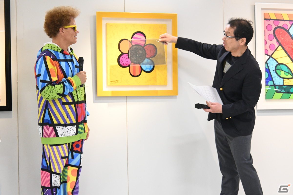 アーティスト・ロメロ ブリット氏の個展に「ソニック」とのコラボ作品が登場!注目ポイントは目の色の画像