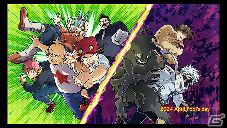 「僕のヒーローアカデミア ULTRA IMPACT」ヒーローと敵<ヴィラン>の直接対決を描いた新規描き下ろしのキービジュアルが公開!の画像