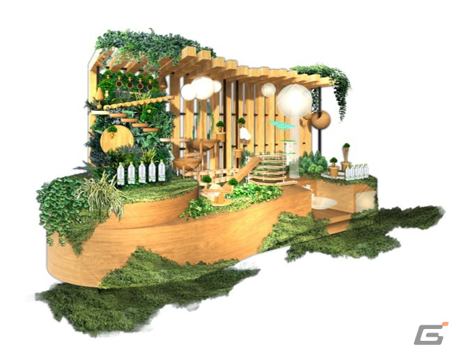 い・ろ・は・す」を飲んで「もりちゃん」を育てる寄付連動型育成ゲーム