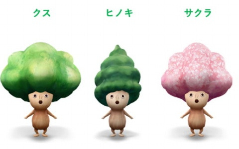 「い・ろ・は・す」を飲んで「もりちゃん」を育てる寄付連動型育成ゲーム「もり森そだつ」が配信！