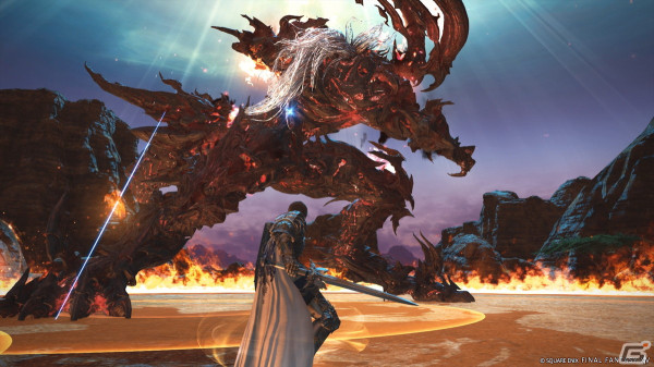 「FFXIV」にて「FFXVI」とのクロスオーバークエスト「炎影の旅路」が開催!クライヴ衣装やマウントになったトルガルなどが登場の画像
