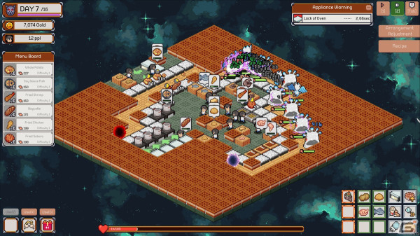 さらわれた地球人がエイリアンのために料理を提供するキッチン構築タワーディフェンス「Kitchen Crisis」がSteamで配信開始！の画像1