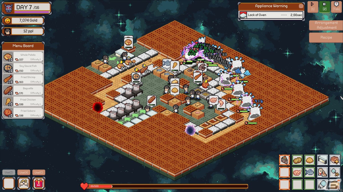 さらわれた地球人がエイリアンのために料理を提供するキッチン構築タワーディフェンス「Kitchen Crisis」がSteamで配信開始！の画像