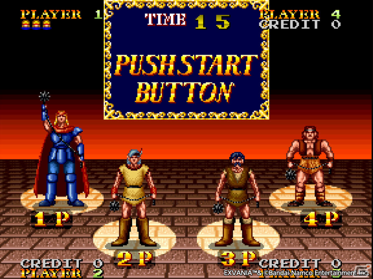 「アーケードアーカイブス エクスバニア」が4月4日に配信！オーブを爆発させてライバルを倒すアクションゲームの画像2