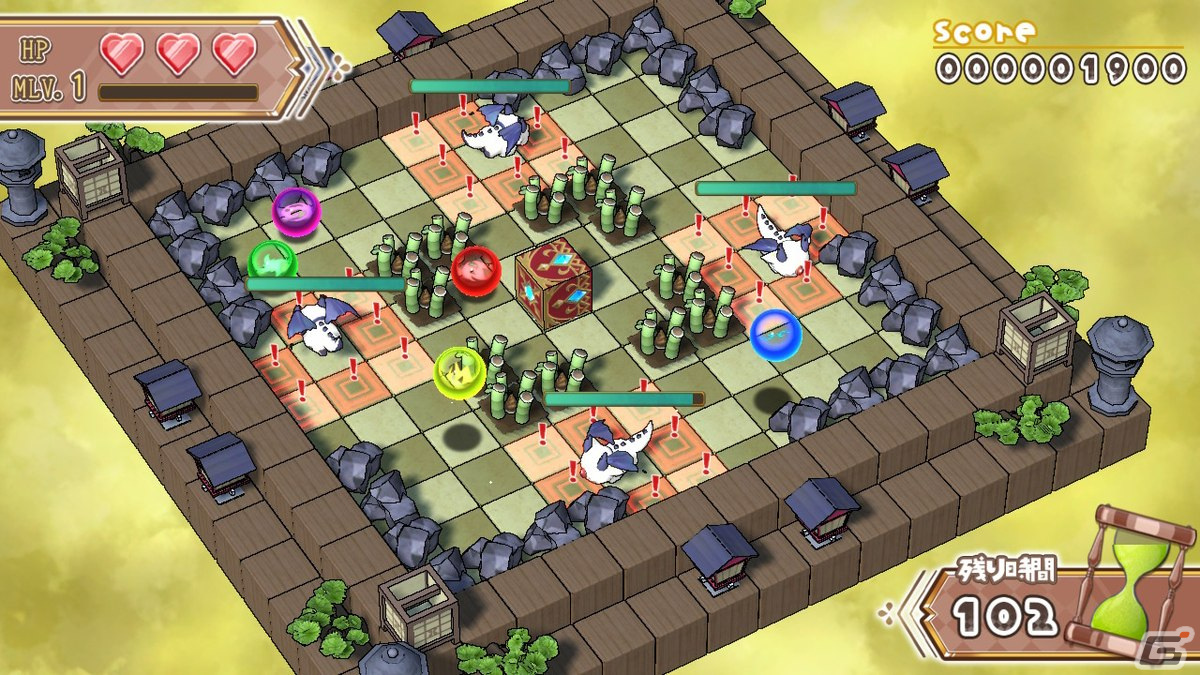 ハコを転がして魔法を発動し敵を倒すアクションパズル「ハココロV」が配信！心行くまでパズルを楽しめるとことんモードも搭載の画像4