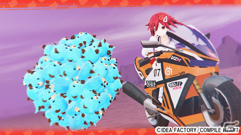 「ネプテューヌ」シリーズのバイクアクションゲーム「爆走次元ネプテューヌ VS巨神スライヌ」が6月27日にPS5/PS4/Switchで発売！の画像