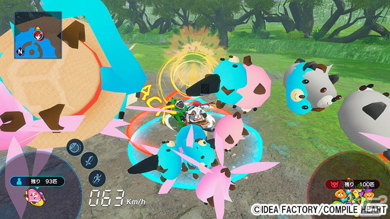 「ネプテューヌ」シリーズのバイクアクションゲーム「爆走次元ネプテューヌ VS巨神スライヌ」が6月27日にPS5/PS4/Switchで発売！の画像