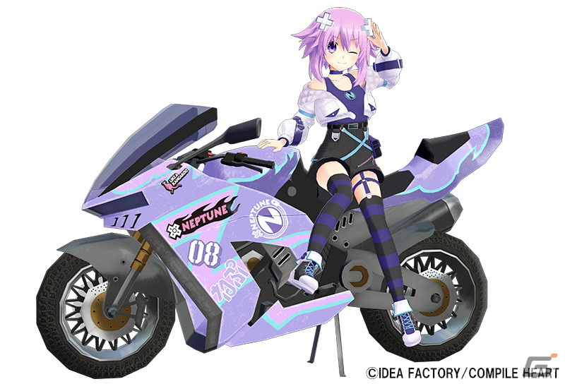 ネプテューヌ」シリーズのバイクアクションゲーム「爆走次元