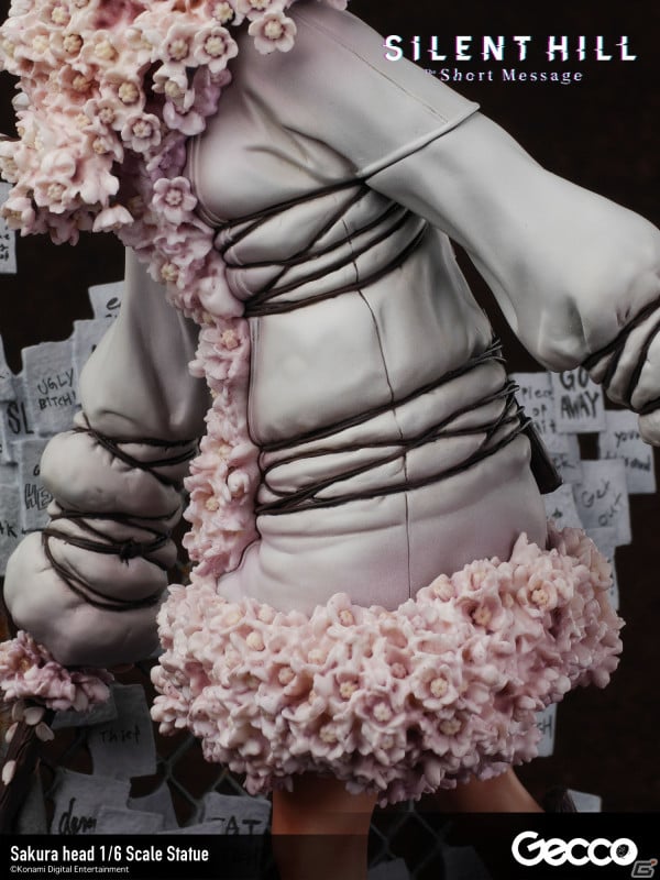 「SILENT HILL: The Short Message」作中で主人公を追いかけまわすサクラヘッドが1/6スケールで立体化！予約受付スタートの画像12