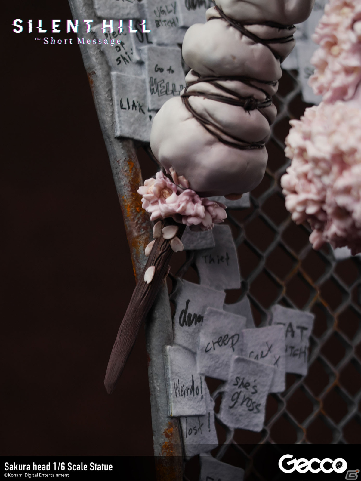 「SILENT HILL: The Short Message」作中で主人公を追いかけまわすサクラヘッドが1/6スケールで立体化！予約受付スタートの画像